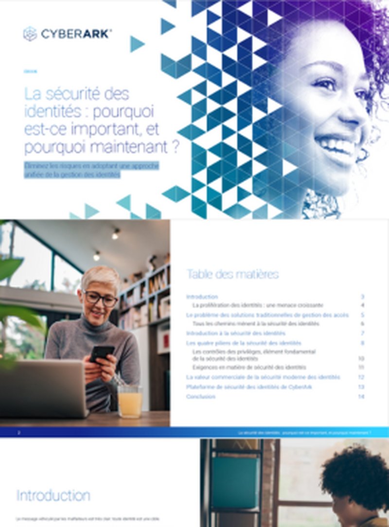 La sécurité des identités : pourquoi est-ce important ?